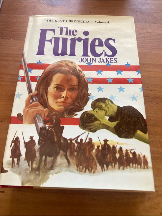 Other - The Furies by John Jakes - White & Purple Hardcover